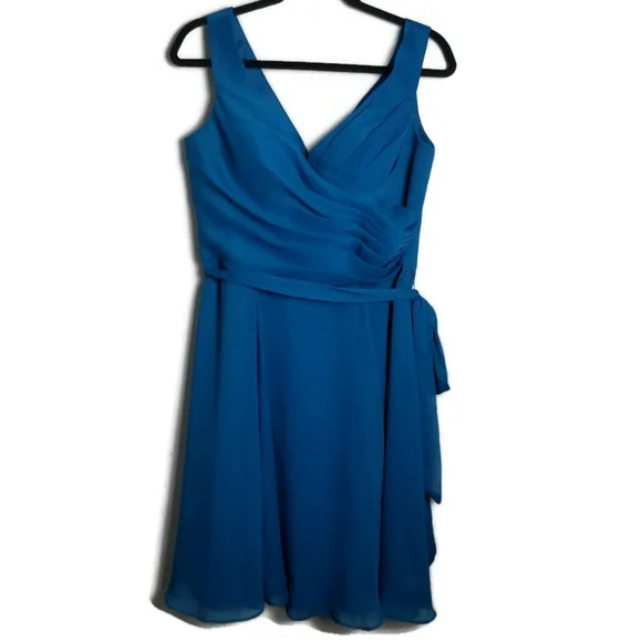 Angelina Faccenda Dresses | Angelina Faccenda Teal Pleat Bridesmaid Dress | Color: Red | Size: 14 | Soluxe's Closet Angelina Faccenda Dresses | Angelina Faccenda Teal Pleat Bridesmaid Dress | Color: Red | Size: 14 | Soluxe's Closet
